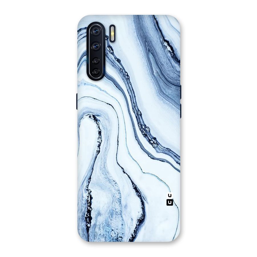 Cool Marble Style (Printed) Back Case for Oppo F15
