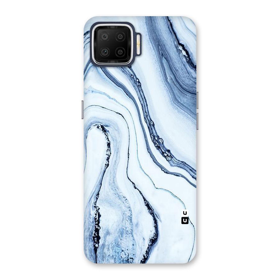 Cool Marble Style (Printed) Back Case for Oppo F17