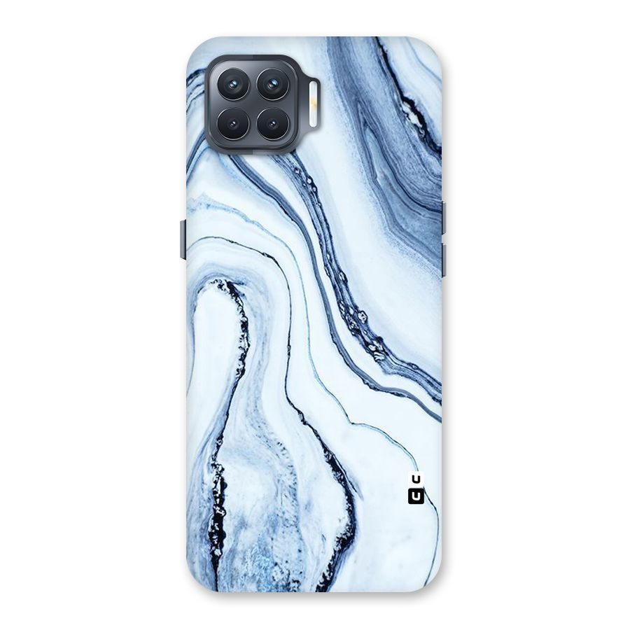 Cool Marble Style (Printed) Back Case for Oppo F17 Pro