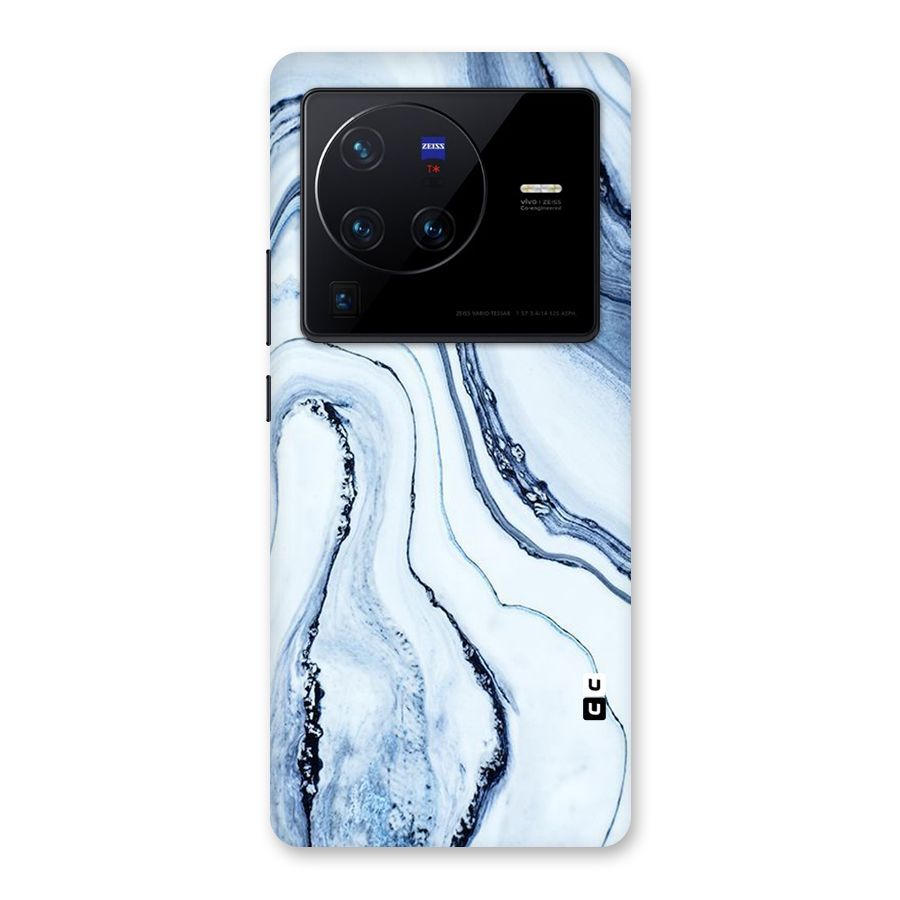 Cool Marble Style (Printed) Back Case for Vivo X80 Pro