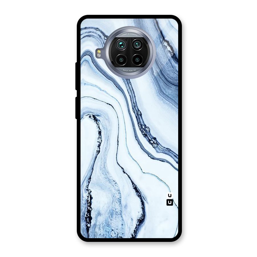 Cool Marble Style (Printed) Glass Back Case for Mi 10i