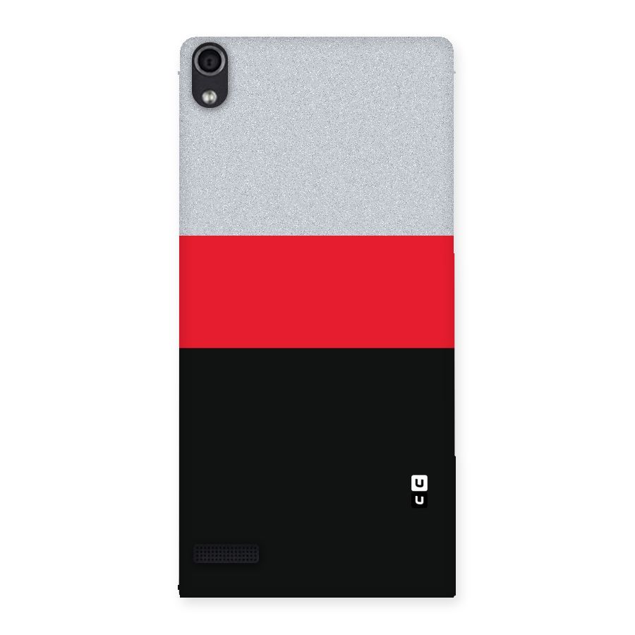 Cool Melange Stripe Back Case for Ascend P6