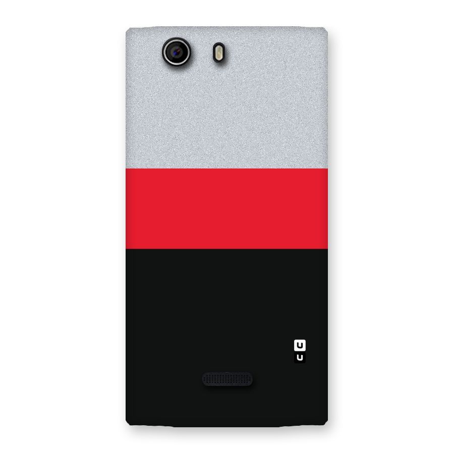 Cool Melange Stripe Back Case for Canvas Nitro 2 E311