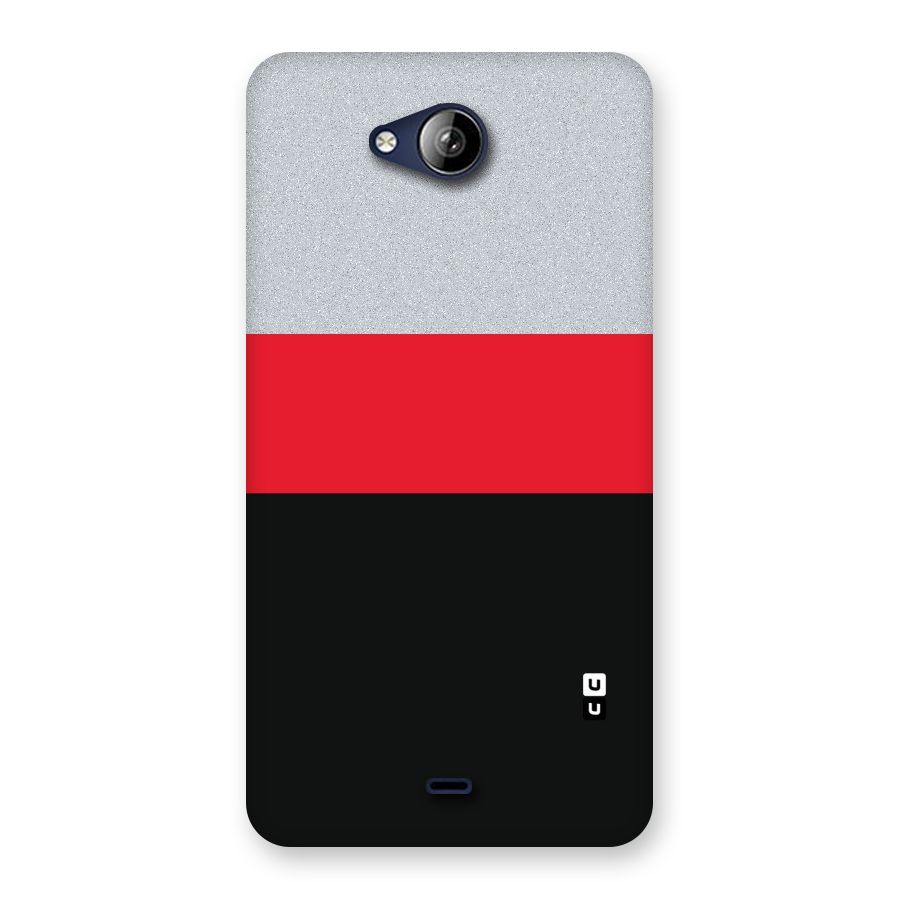 Cool Melange Stripe Back Case for Canvas Play Q355