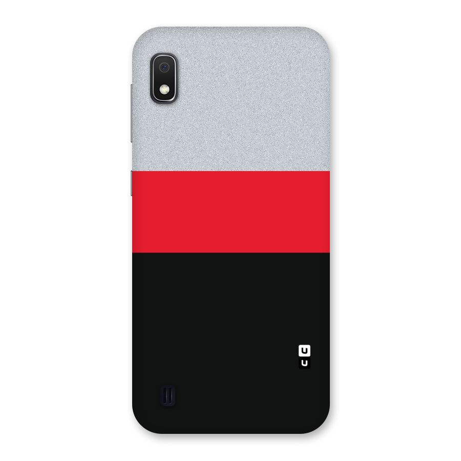 Cool Melange Stripe Back Case for Galaxy A10