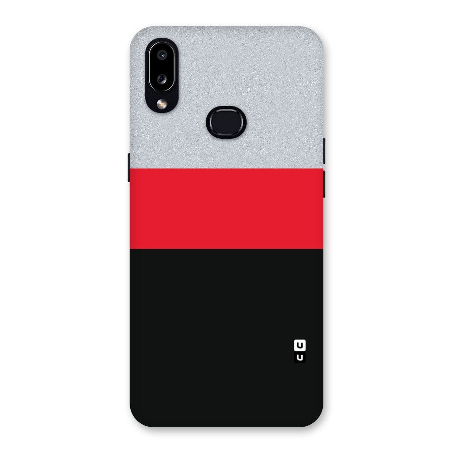 Cool Melange Stripe Back Case for Galaxy A10s