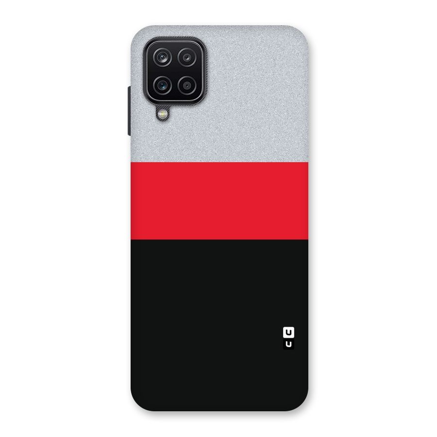 Cool Melange Stripe Back Case for Galaxy A12