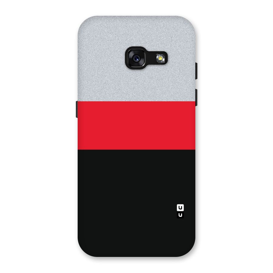Cool Melange Stripe Back Case for Galaxy A3 (2017)
