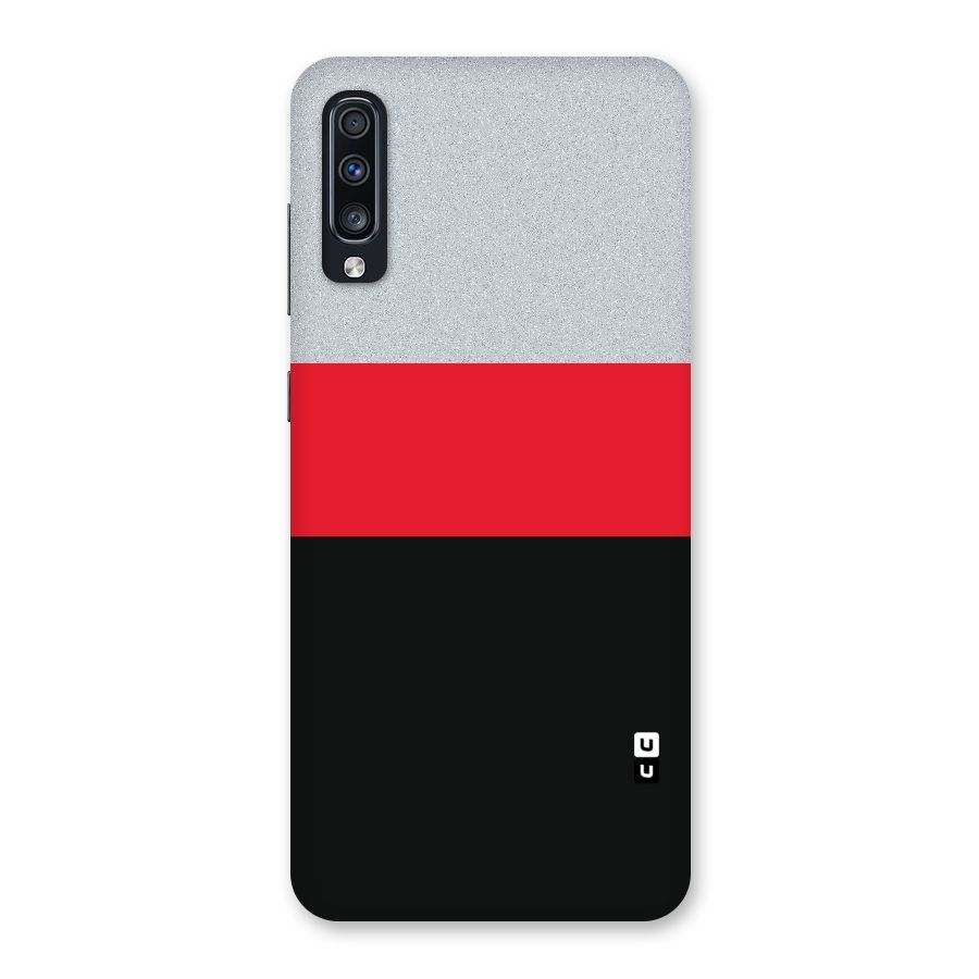 Cool Melange Stripe Back Case for Galaxy A70