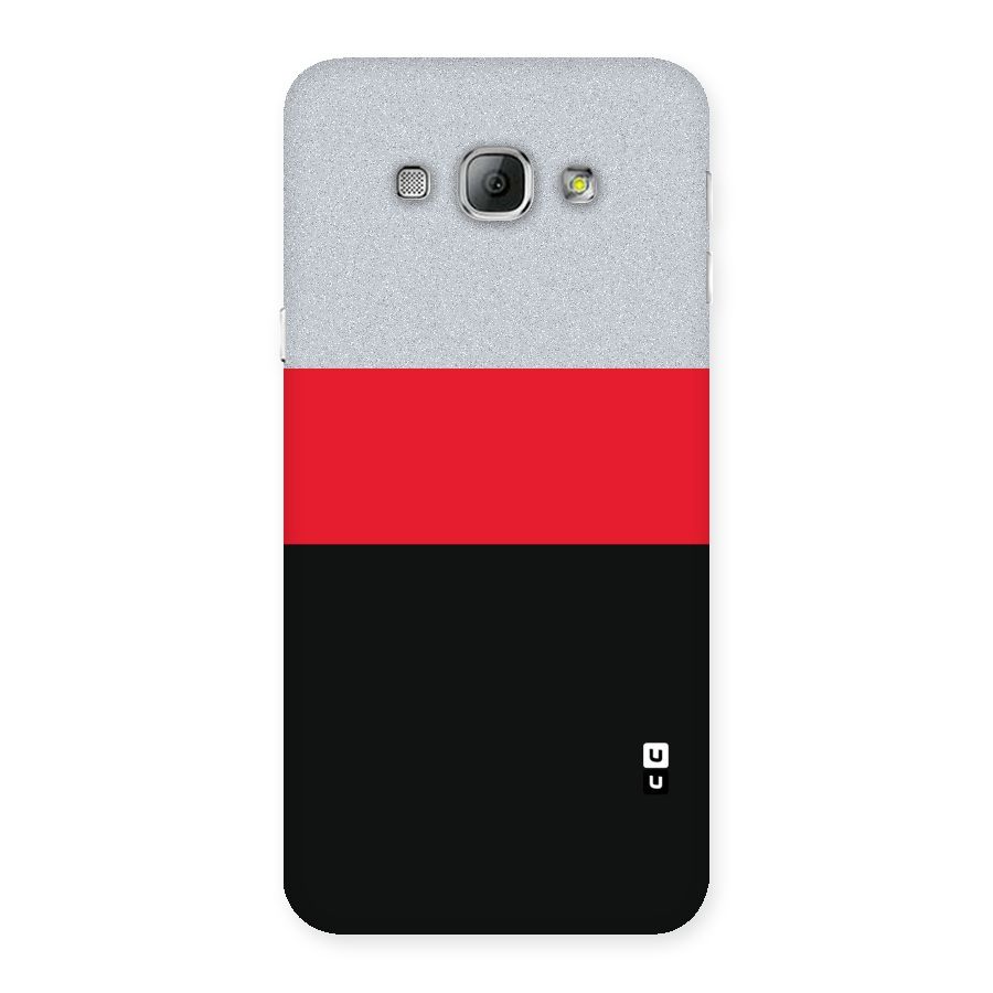 Cool Melange Stripe Back Case for Galaxy A8