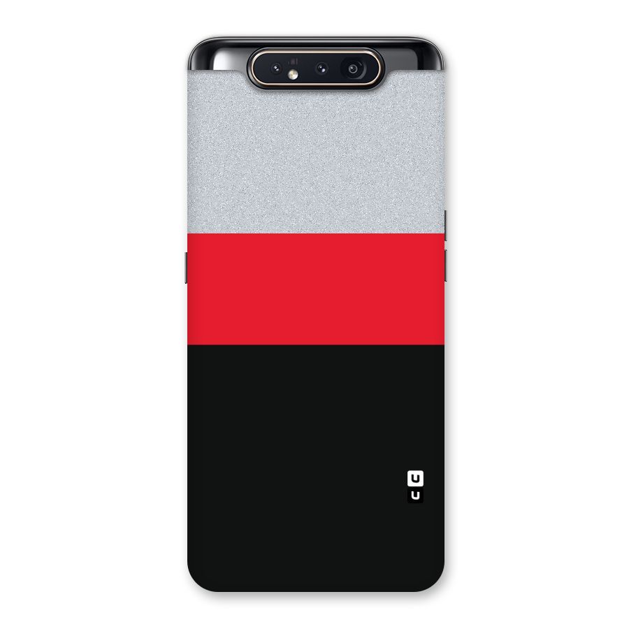 Cool Melange Stripe Back Case for Galaxy A80