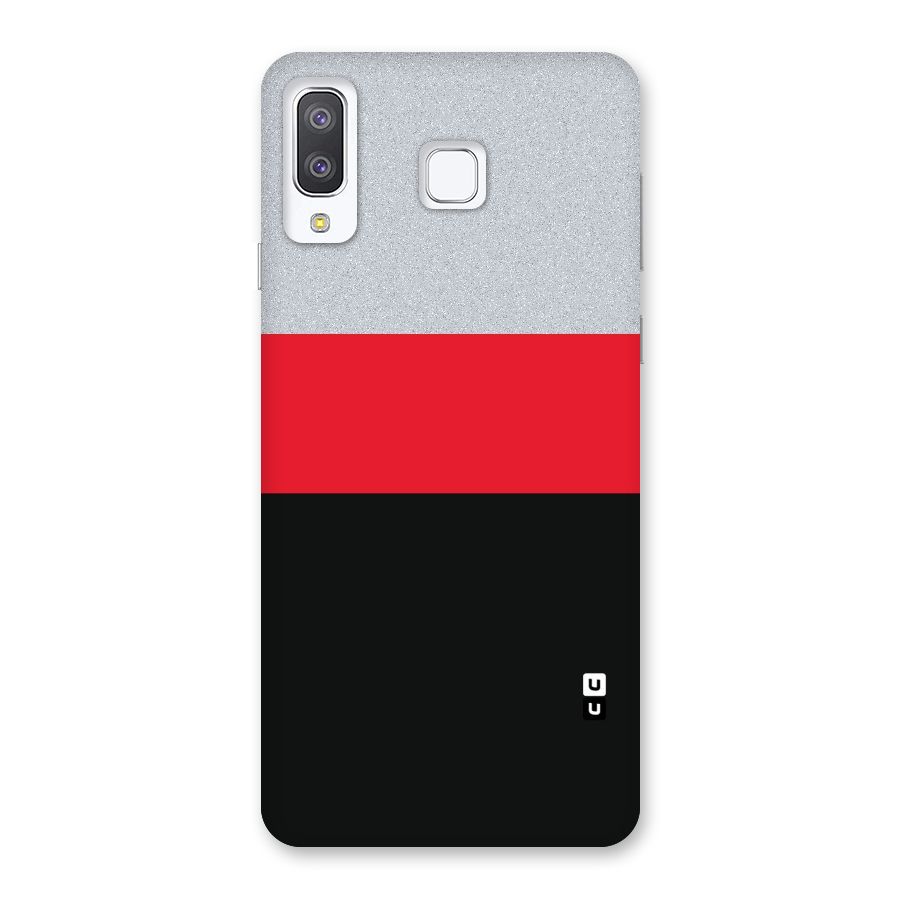 Cool Melange Stripe Back Case for Galaxy A8 Star
