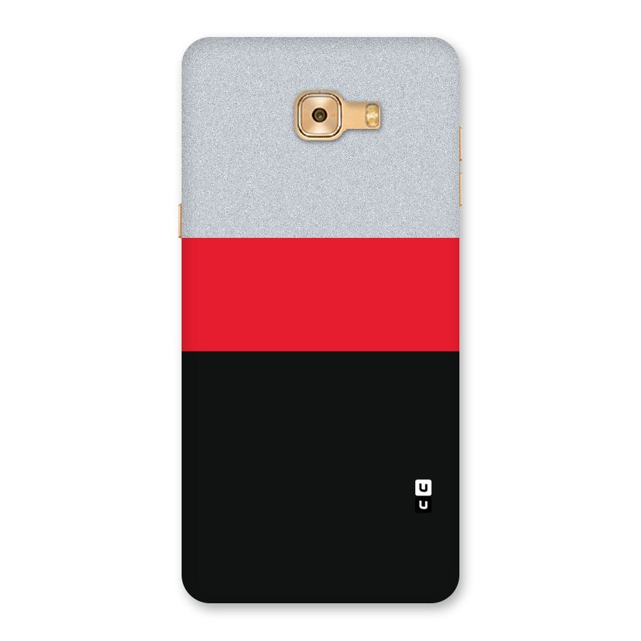 Cool Melange Stripe Back Case for Galaxy C9 Pro