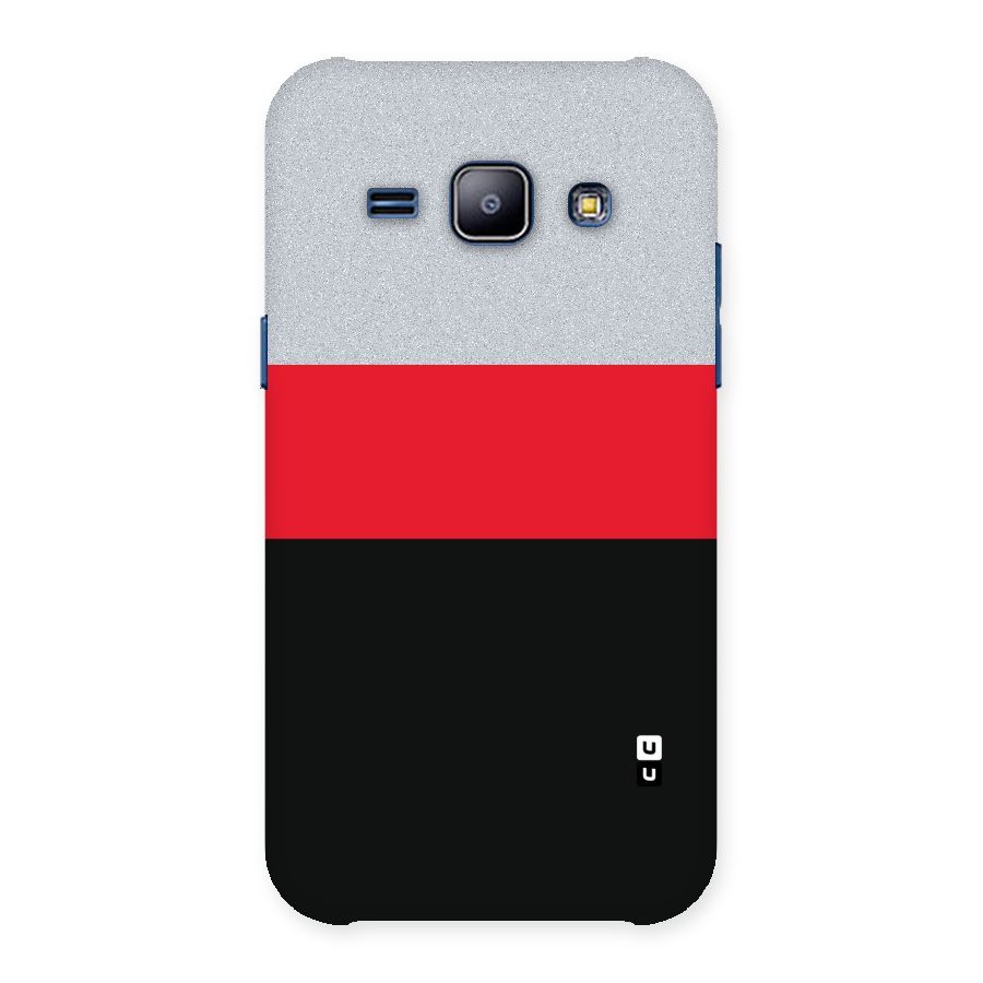 Cool Melange Stripe Back Case for Galaxy J1