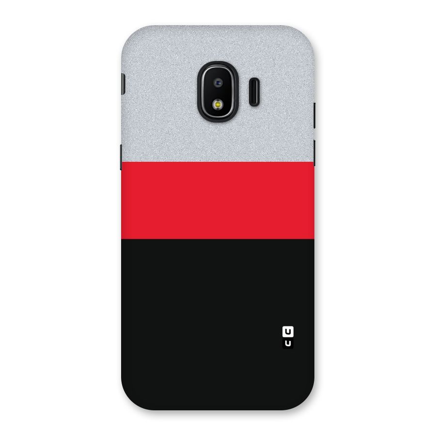 Cool Melange Stripe Back Case for Galaxy J2 Pro 2018