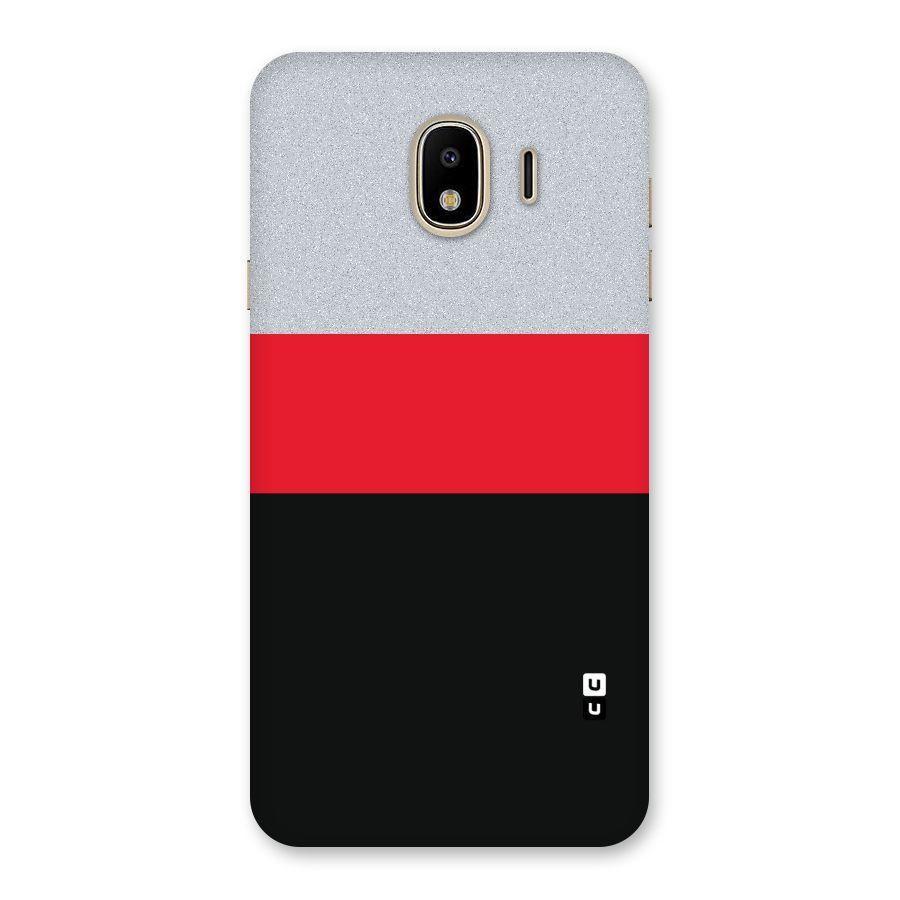 Cool Melange Stripe Back Case for Galaxy J4