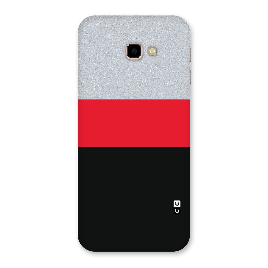 Cool Melange Stripe Back Case for Galaxy J4 Plus