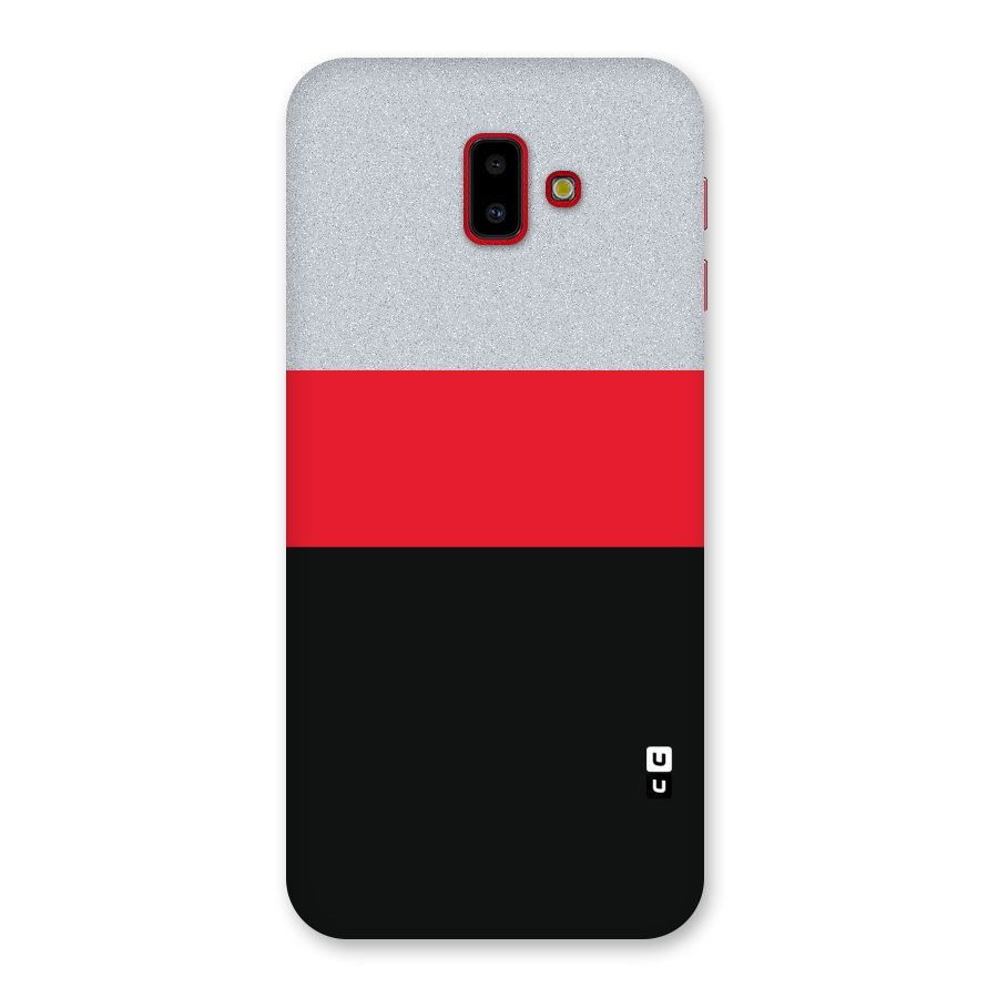 Cool Melange Stripe Back Case for Galaxy J6 Plus