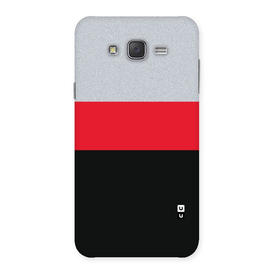 Cool Melange Stripe Back Case for Galaxy J7