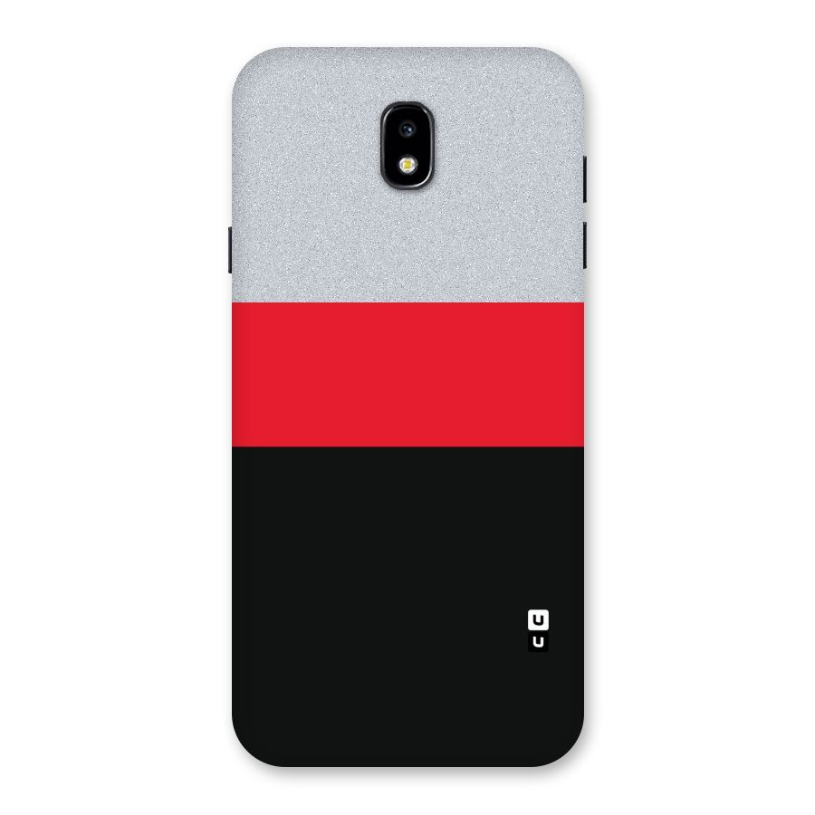 Cool Melange Stripe Back Case for Galaxy J7 Pro