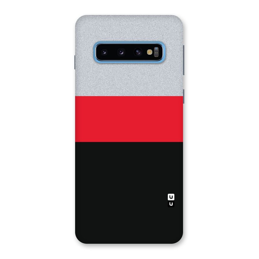 Cool Melange Stripe Back Case for Galaxy S10