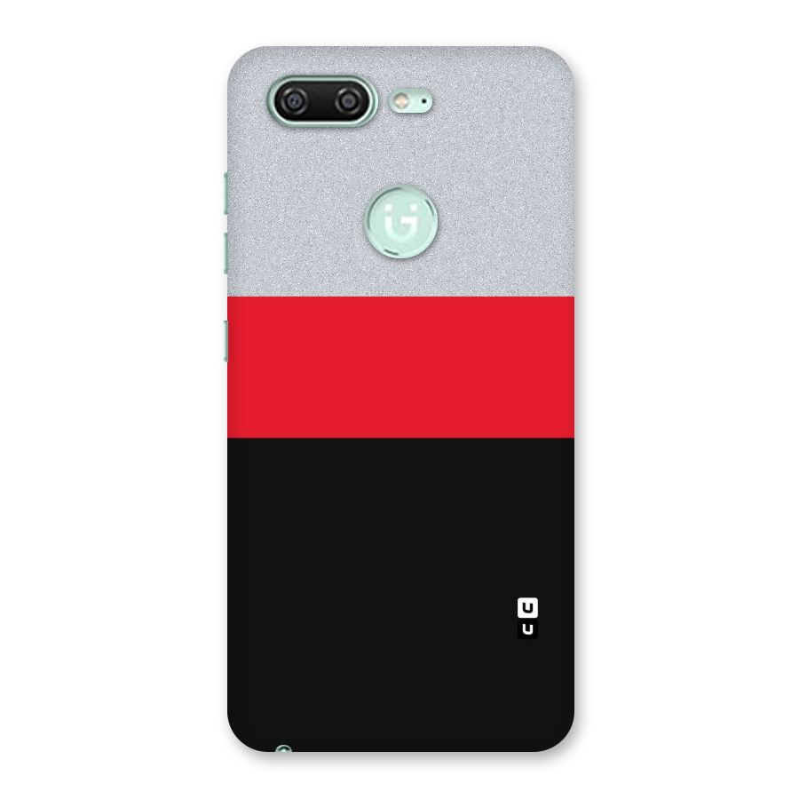 Cool Melange Stripe Back Case for Gionee S10