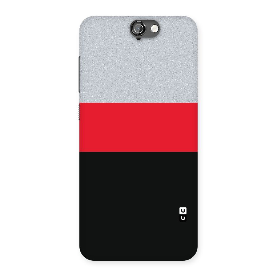 Cool Melange Stripe Back Case for HTC One A9