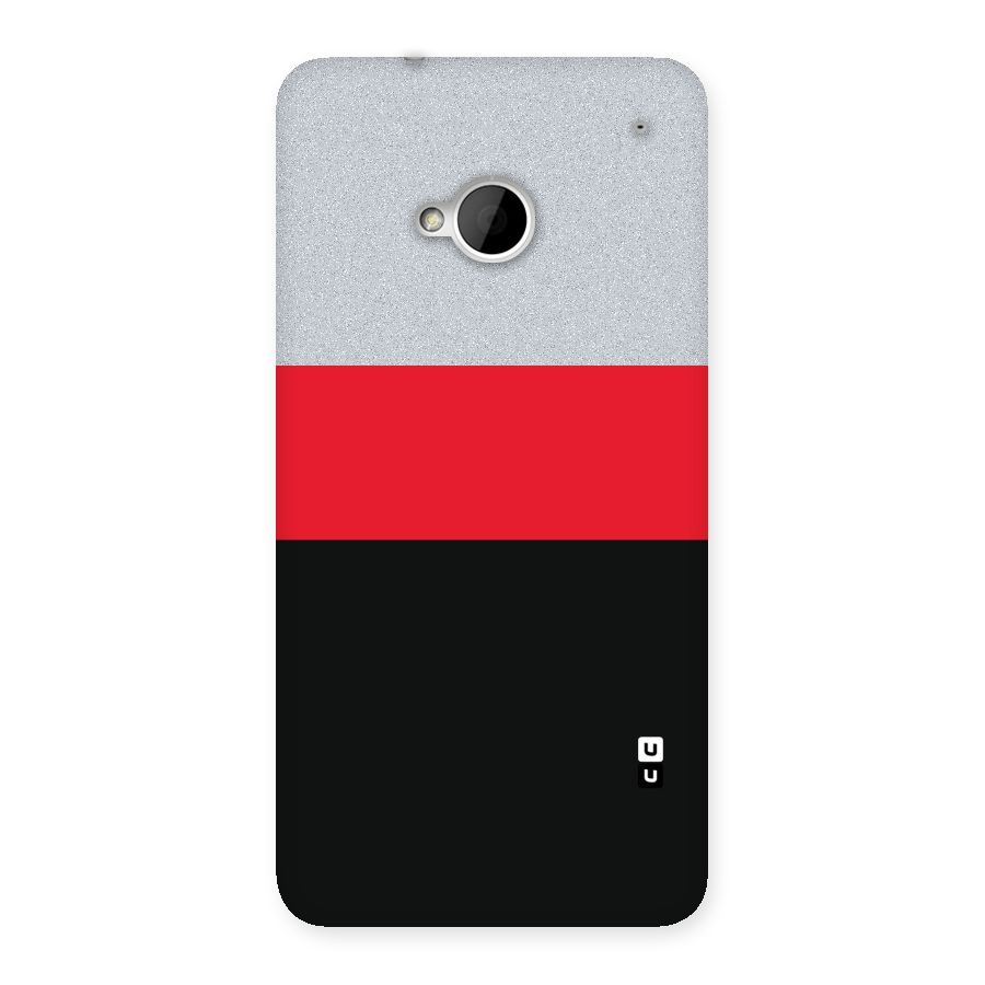 Cool Melange Stripe Back Case for HTC One M7