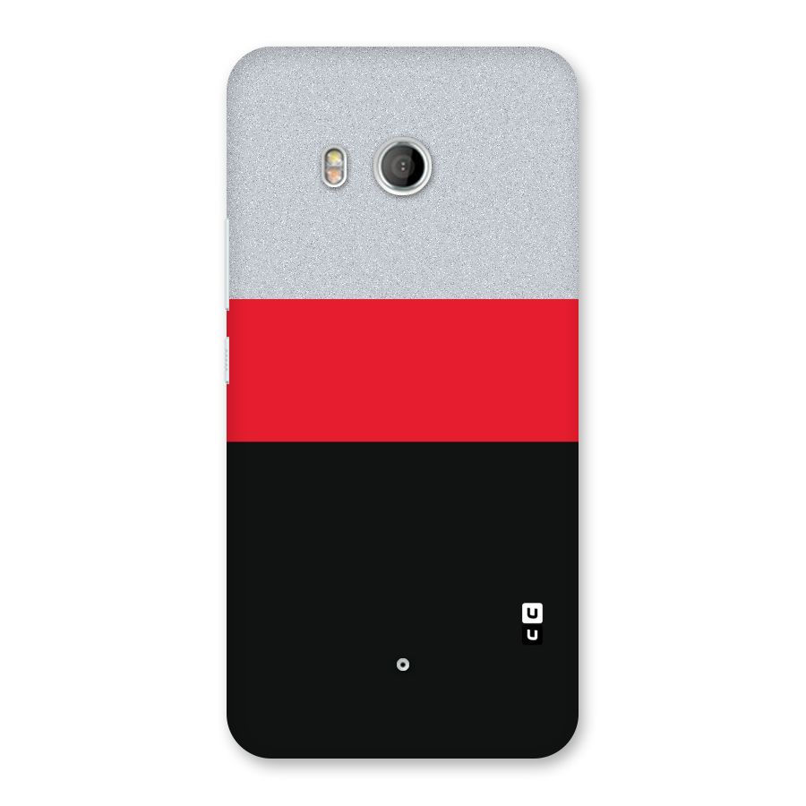 Cool Melange Stripe Back Case for HTC U11