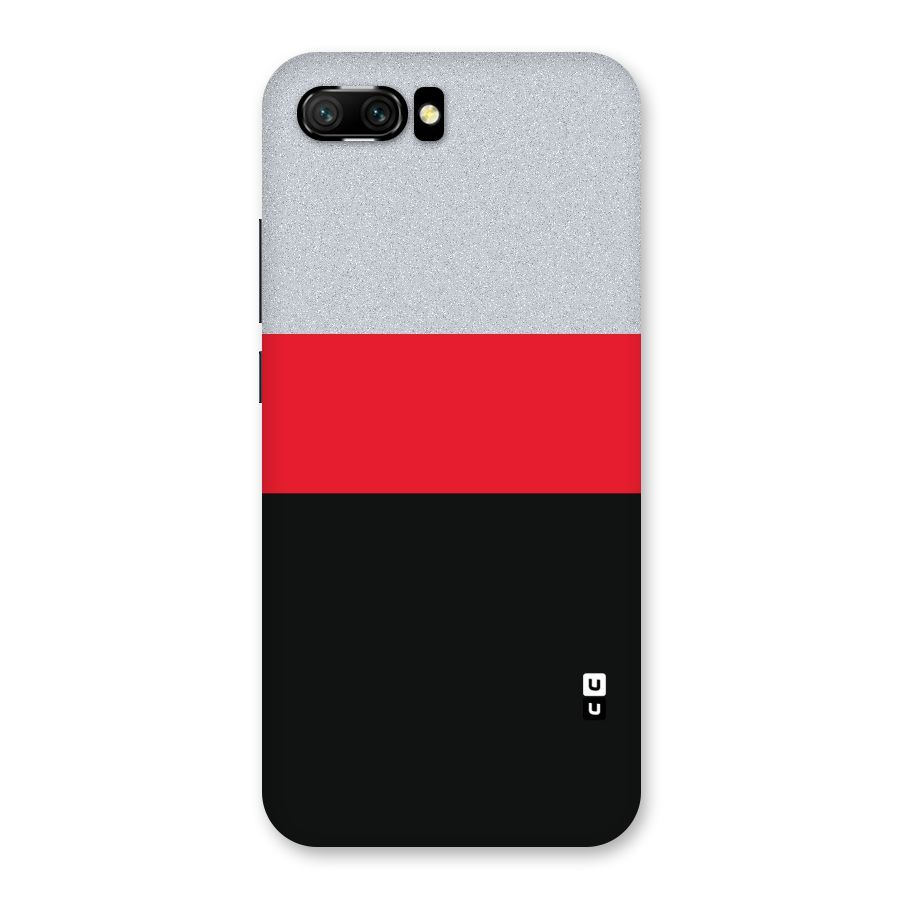 Cool Melange Stripe Back Case for Honor 10