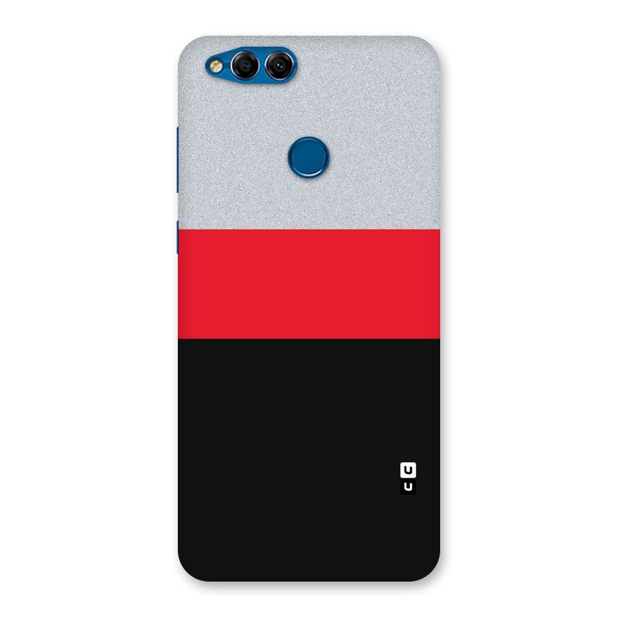 Cool Melange Stripe Back Case for Honor 7X