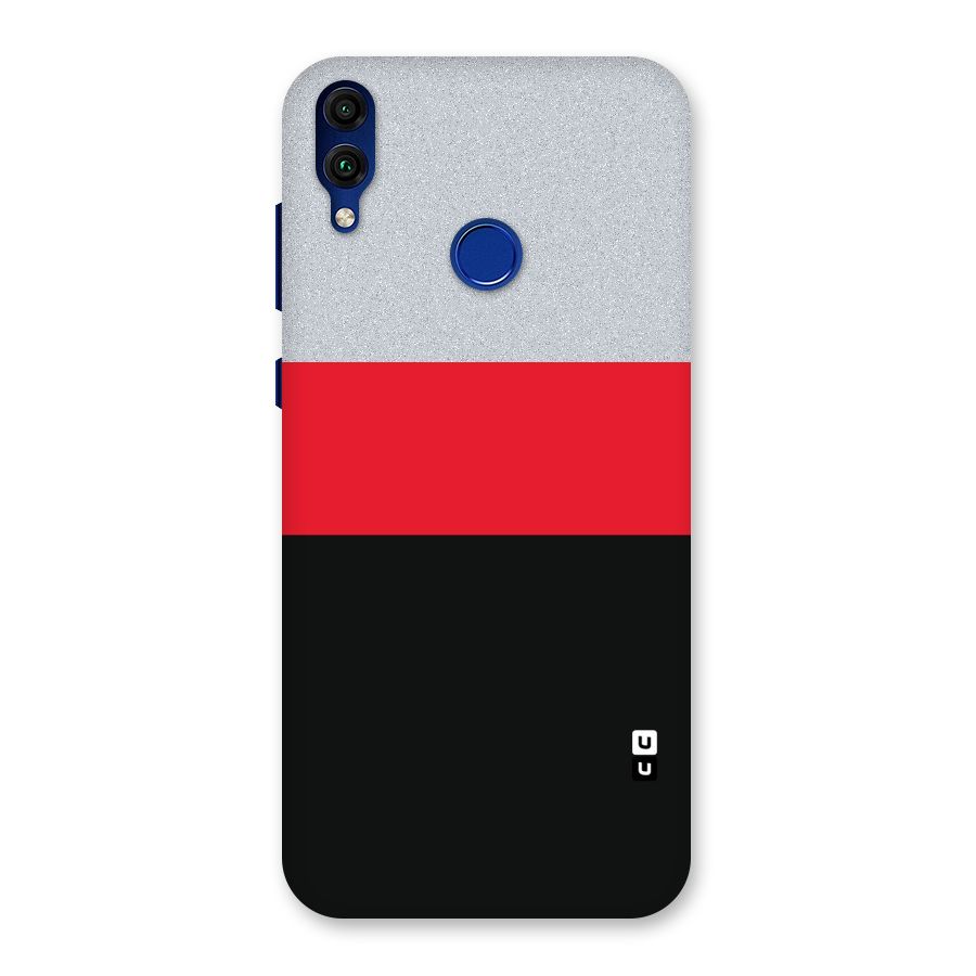 Cool Melange Stripe Back Case for Honor 8C