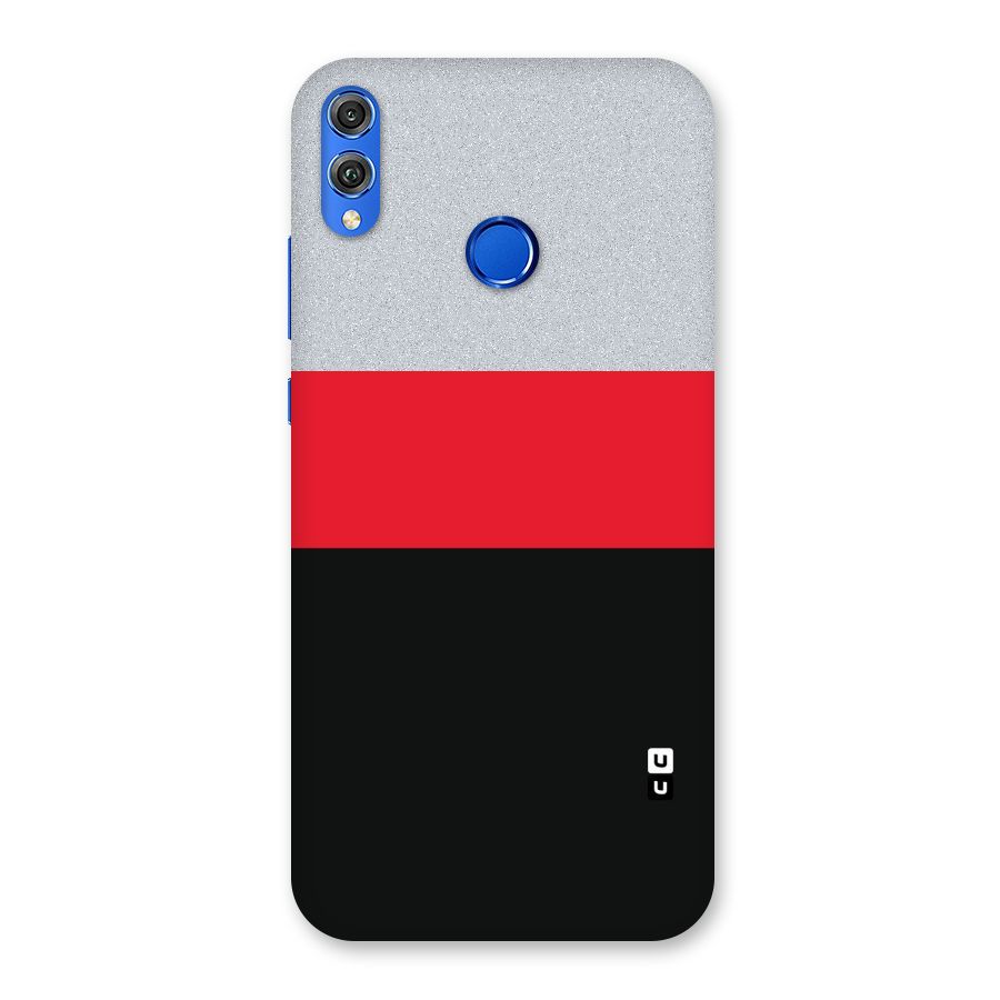 Cool Melange Stripe Back Case for Honor 8X