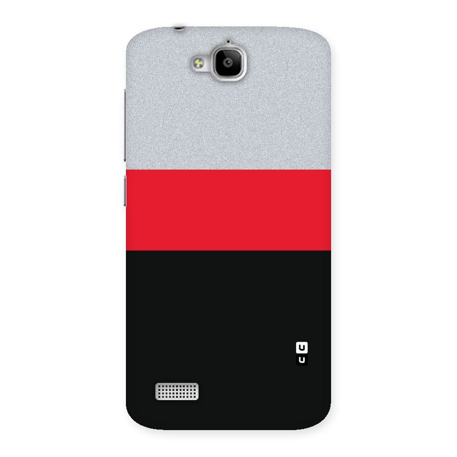 Cool Melange Stripe Back Case for Honor Holly