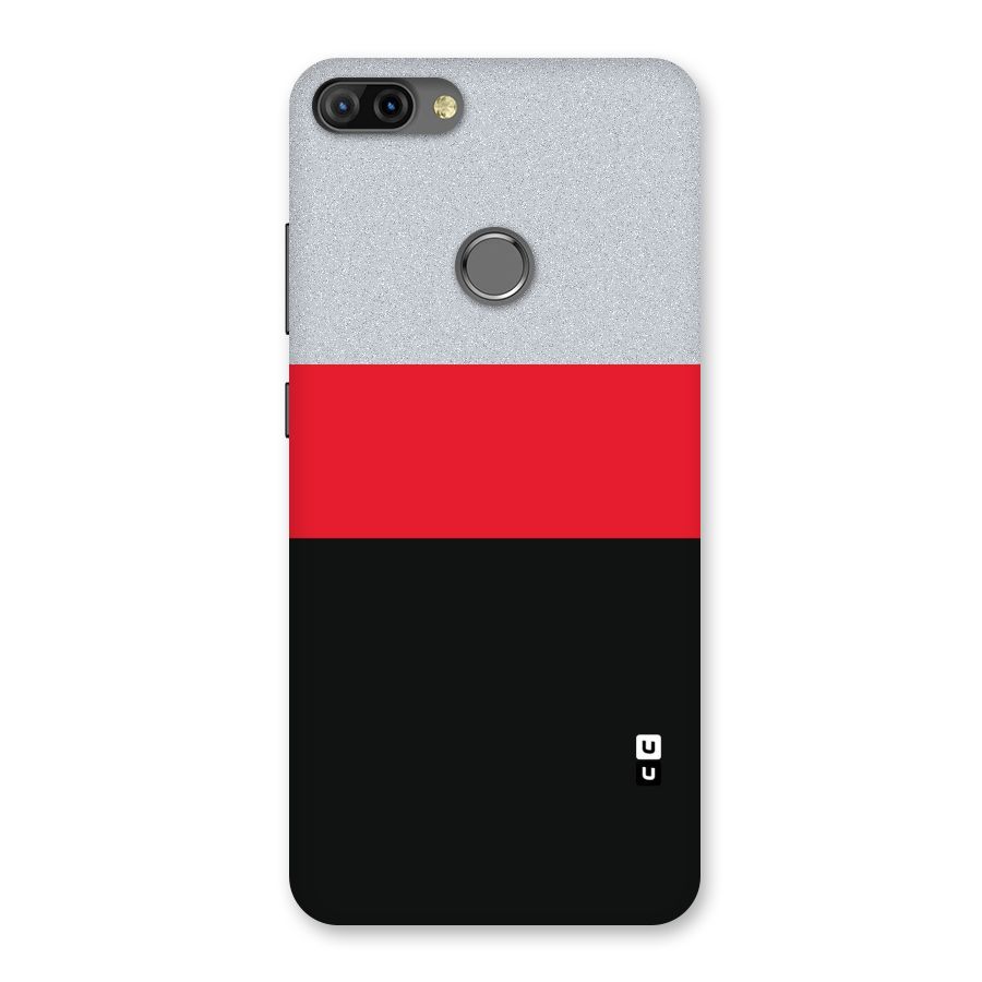 Cool Melange Stripe Back Case for Infinix Hot 6 Pro
