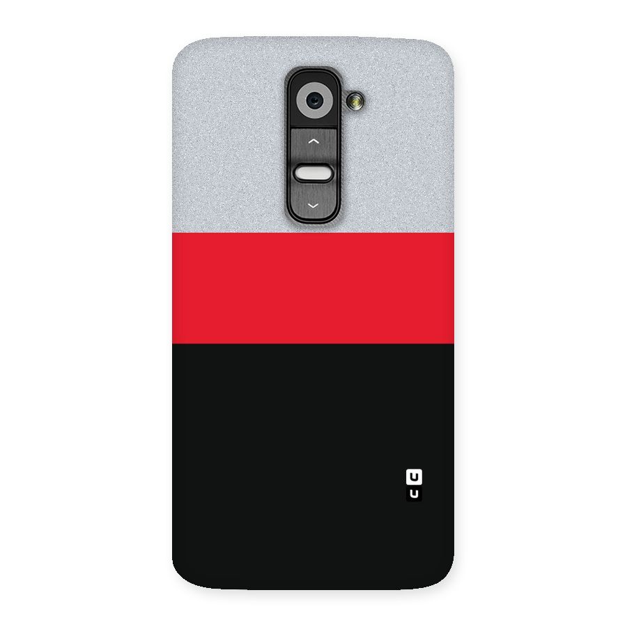 Cool Melange Stripe Back Case for LG G2