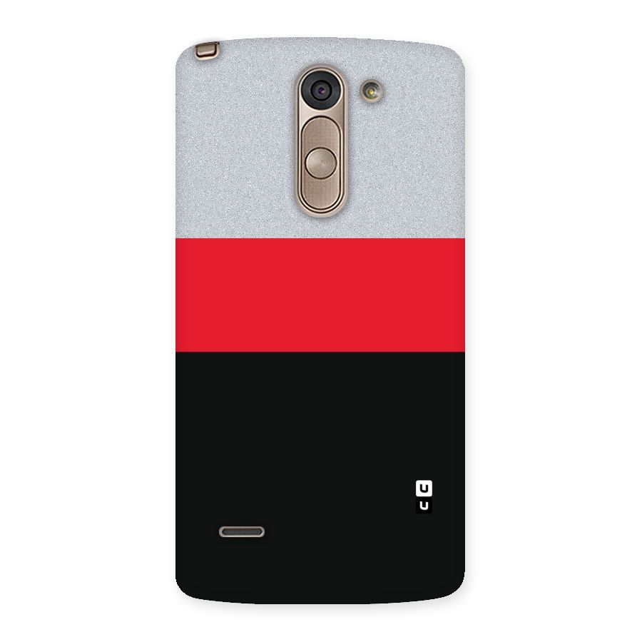 Cool Melange Stripe Back Case for LG G3 Stylus