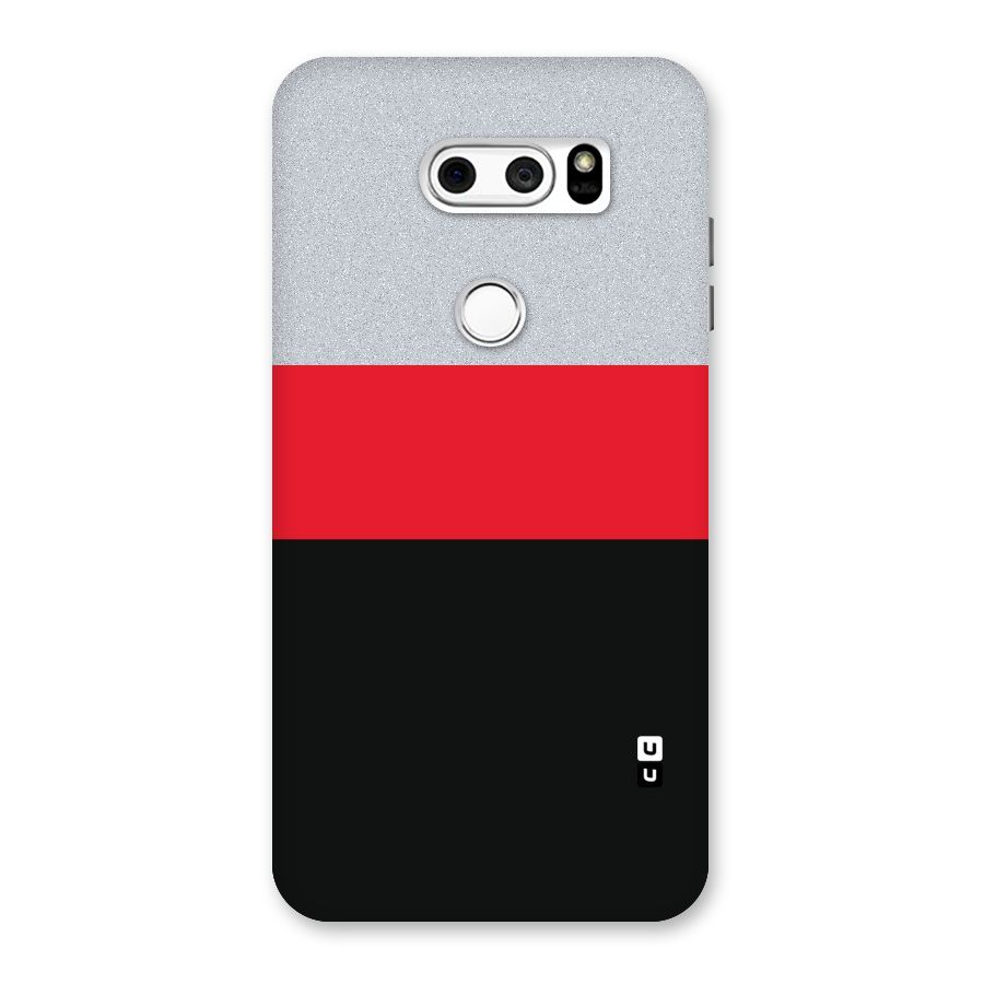 Cool Melange Stripe Back Case for LG V30