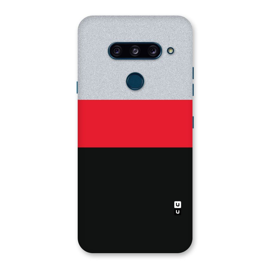 Cool Melange Stripe Back Case for LG  V40 ThinQ