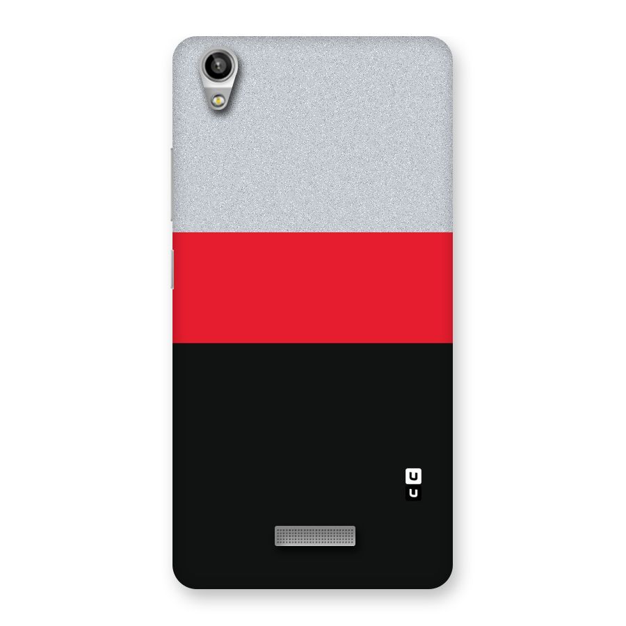 Cool Melange Stripe Back Case for Lava-Pixel-V1