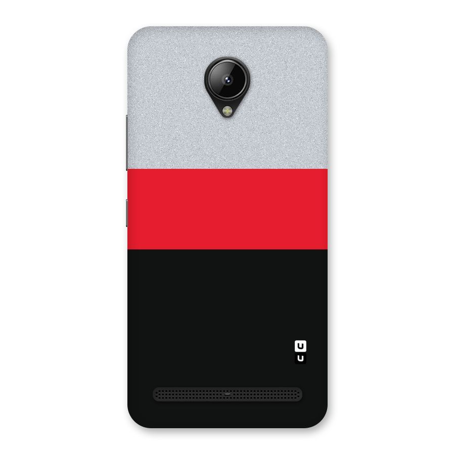 Cool Melange Stripe Back Case for Lenovo C2