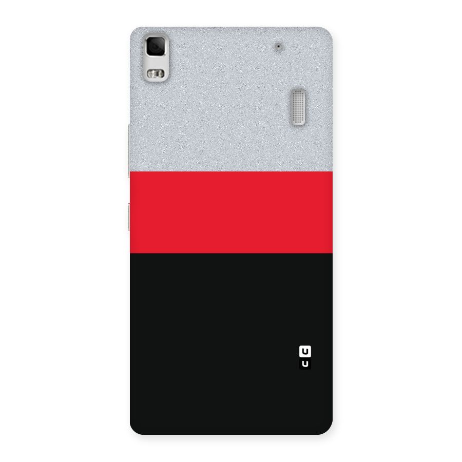 Cool Melange Stripe Back Case for Lenovo K3 Note