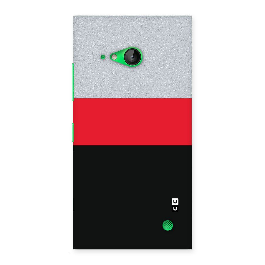 Cool Melange Stripe Back Case for Lumia 730
