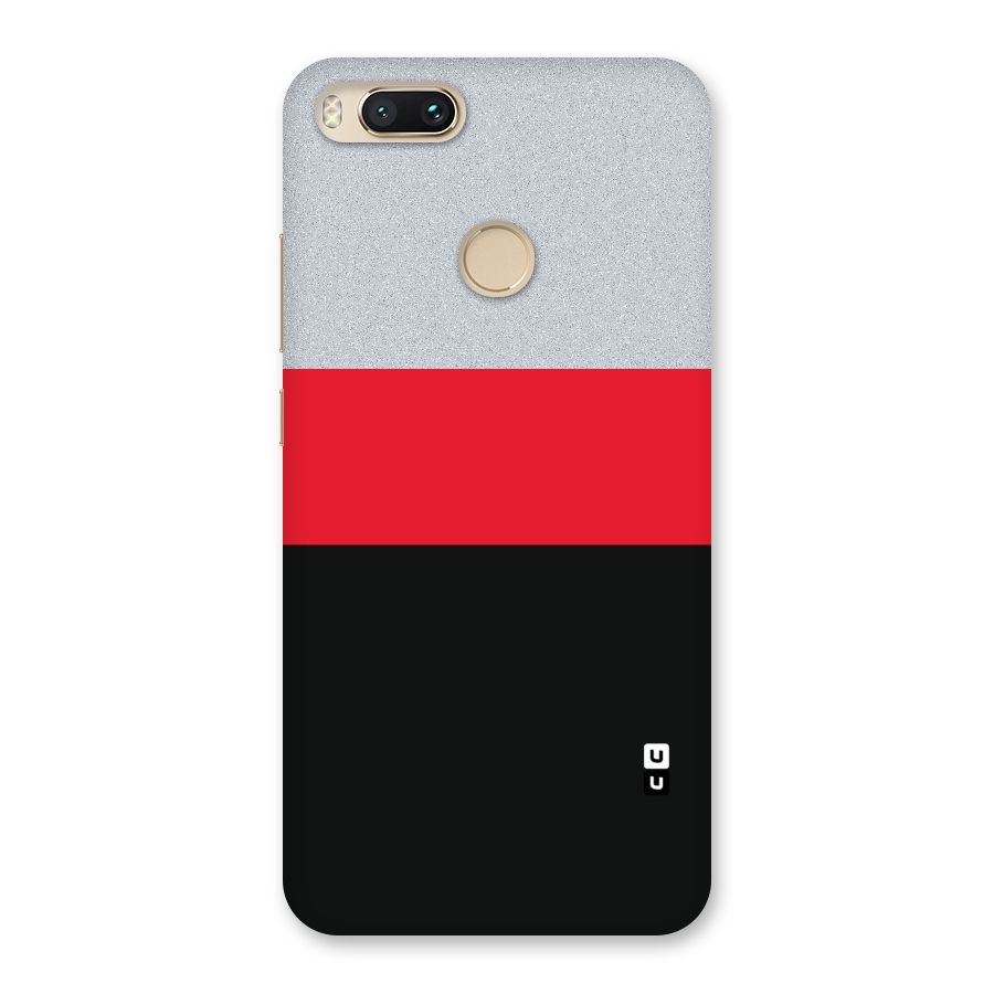 Cool Melange Stripe Back Case for Mi A1