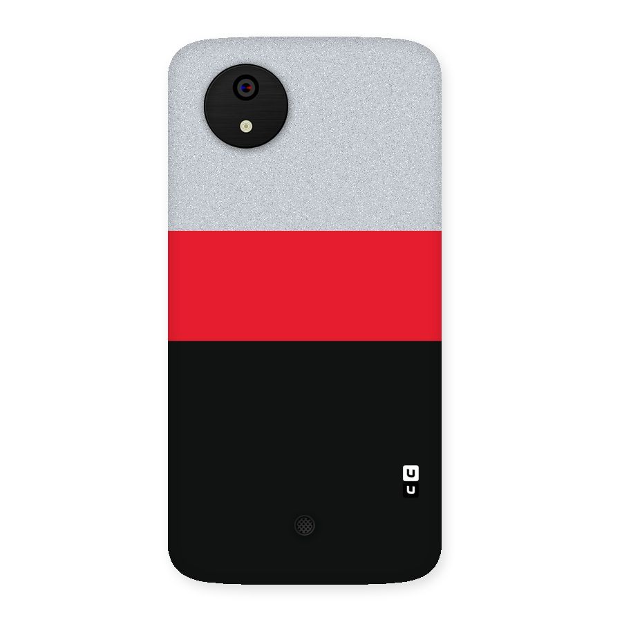 Cool Melange Stripe Back Case for Micromax Canvas A1