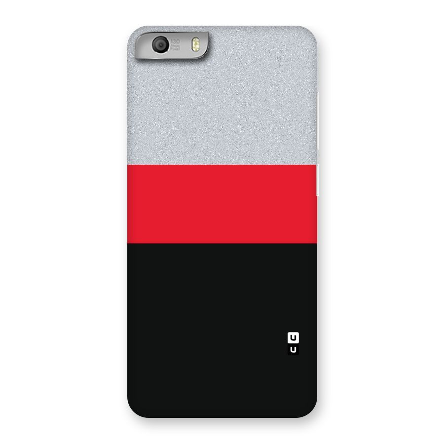 Cool Melange Stripe Back Case for Micromax Canvas Knight 2