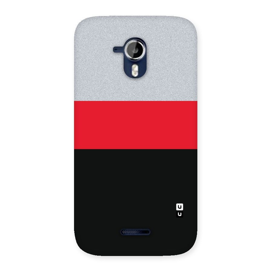 Cool Melange Stripe Back Case for Micromax Canvas Magnus A117