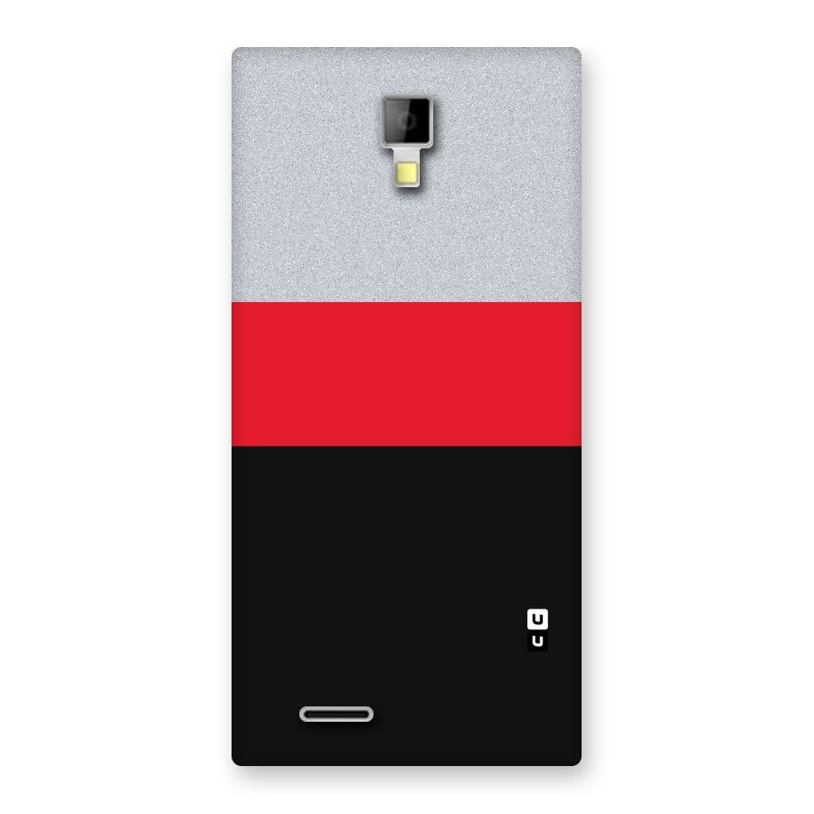 Cool Melange Stripe Back Case for Micromax Canvas Xpress A99