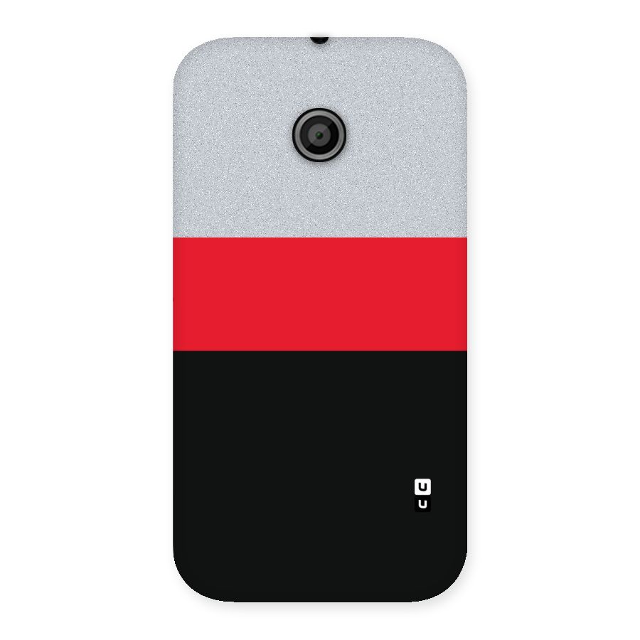 Cool Melange Stripe Back Case for Moto E