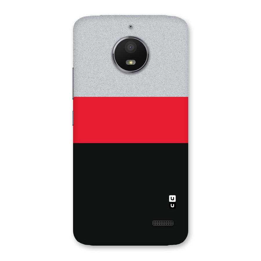 Cool Melange Stripe Back Case for Moto E4